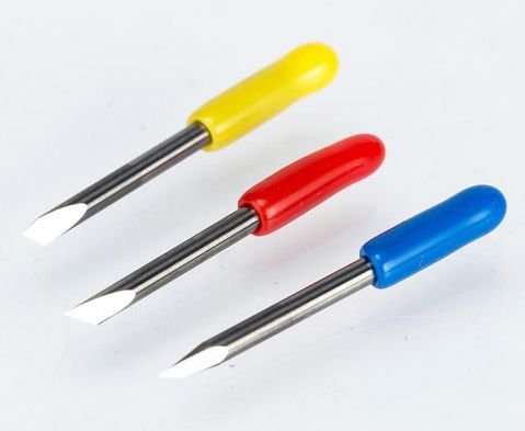 Cuchillas De Repuesto Finas Para Tu Plotter Likcut Glee S501 - ¡2 Piezas Listas Para Cortar Vinilo, Papel Y Más!